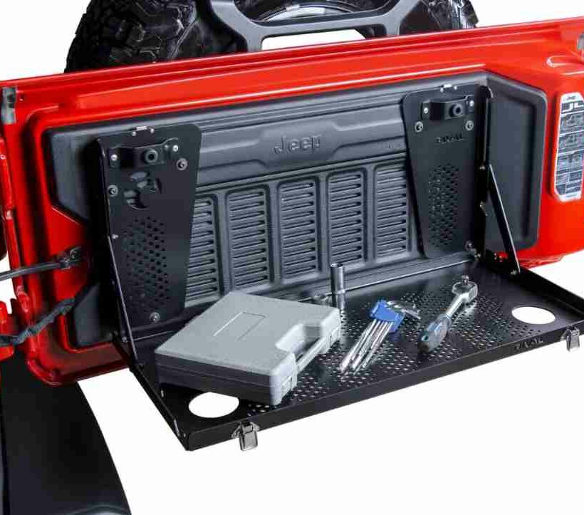 СТОЛИК НА ЗАДНЮЮ ДВЕРЬ ДЛЯ JEEP WRANGLER JL - Интерьер - JEEP - Jeep Wrangler