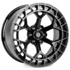 Кованые диски SKILL чёрный глянец + тёмный лак - Диски - JEEP