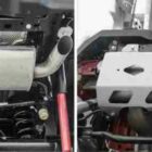 ЗАЩИТА ГЛУШИТЕЛЯ RIVAL АЛЮМИНИЕВАЯ ДЛЯ JEEP WRANGLER JL (2018+) (СЕРАЯ) - Экстерьер - JEEP - Jeep Wrangler