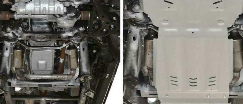 Защита КПП RIVAL алюминиевая для FORD F-150 (2011+) - Защита днища - FORD - F-Series