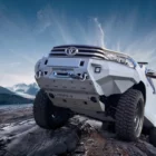 ЗАЩИТА КПП RIVAL АЛЮМИНИЕВАЯ ДЛЯ TOYOTA HILUX (2015+) - Защита днища - TOYOTA - Toyota Hilux