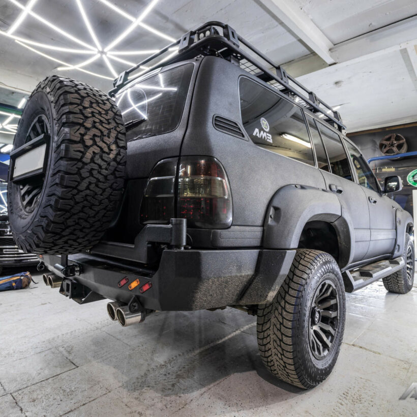Силовой бампер задний Toyota Land Cruiser 100, Lexus LX 470 - Силовые бамперы - TOYOTA - Toyota Land Cruiser