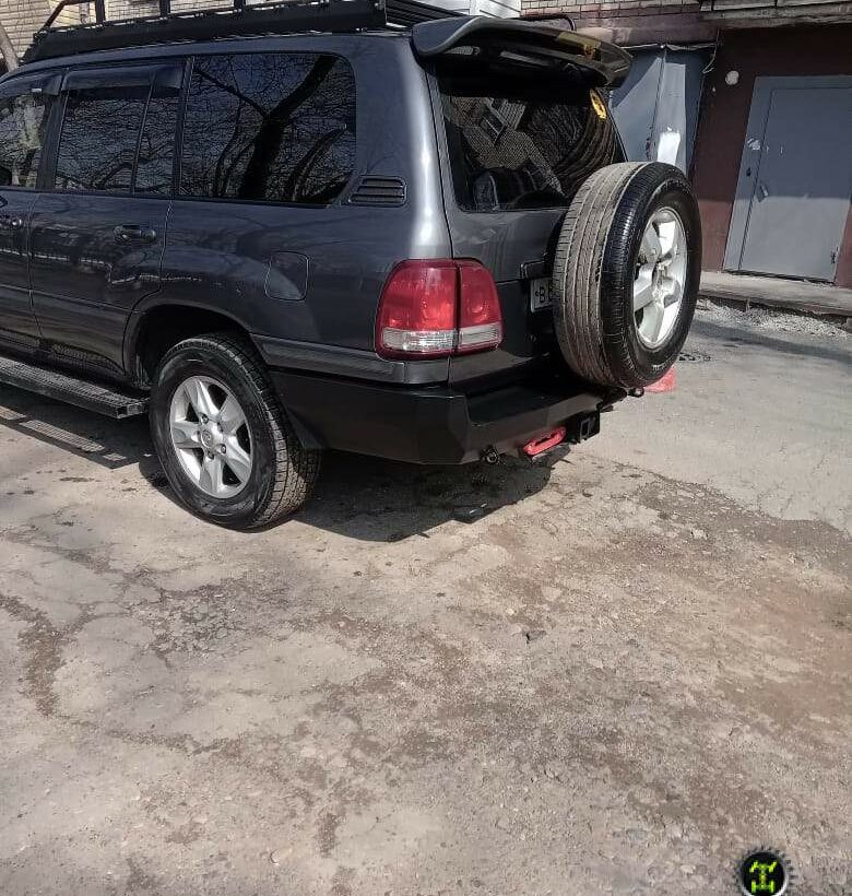 Силовой бампер задний Toyota Land Cruiser 100, Lexus LX 470 - Силовые бамперы - TOYOTA - Toyota Land Cruiser