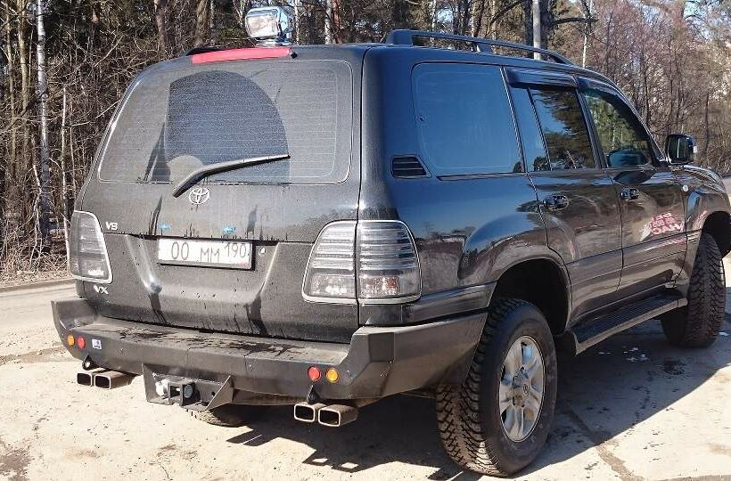 Силовой бампер задний Toyota Land Cruiser 100, Lexus LX 470 - Силовые бамперы - TOYOTA - Toyota Land Cruiser