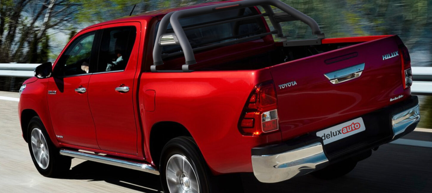Дуга кузова M3 DELUXAUTO TOYOTA HILUX (чёрный) - Дуги в кузов