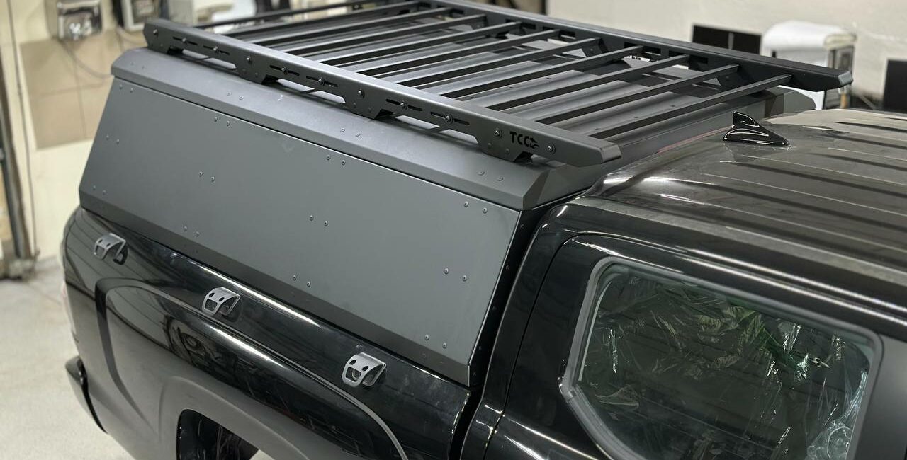 Экспедиционный багажник на крышу кунга Black для CHANGAN Hunter Plus 2.0 4WD 2023 - Багажники