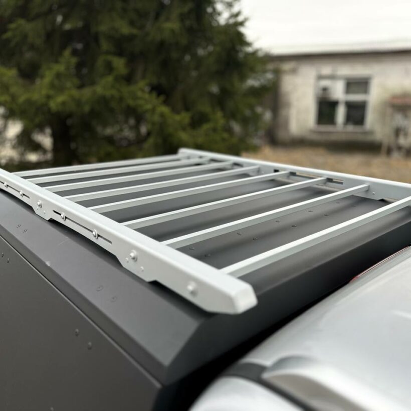 Экспедиционный багажник на крышу кунга Silver для CHANGAN Hunter Plus 2.0 4WD 2023 - Багажники