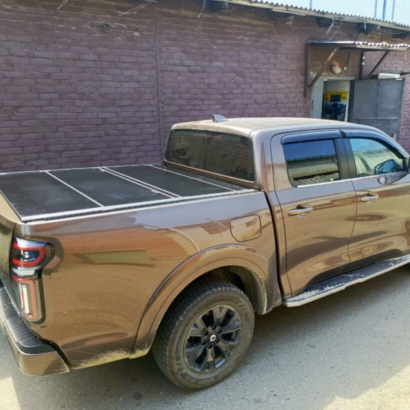 Крышка жесткая SK DELUXAUTO 4х секционная складная TOYOTA HILUX - Крышки и тенты кузова - TOYOTA - Toyota Hilux