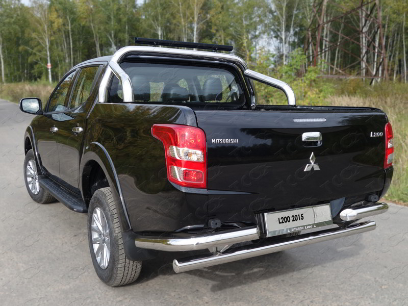 Защита кузова 76,1 мм со светодиодной фарой (только для кузова) для MITSUBISHI L200 2015-2018 - Экстерьер - MITSUBISHI - Mitsubishi L200