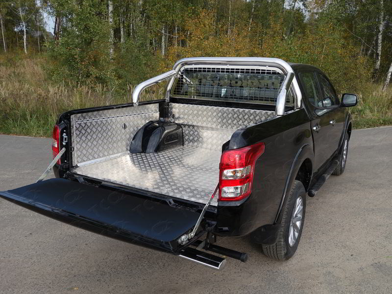 Защитный алюминиевый вкладыш в кузов автомобиля (без борта) для MITSUBISHI L200 2015-2018 - Крышки и тенты кузова - MITSUBISHI - Mitsubishi L200