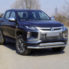 Тюнинг для MITSUBISHI L200 2019- \ Защита передняя нижняя (двойная) 76,1/75 мм - Силовые бамперы - MITSUBISHI - Mitsubishi L200