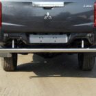 Тюнинг для MITSUBISHI L200 2019- \ Защита задняя (центральная) 76,1 мм - Силовые бамперы - MITSUBISHI - Mitsubishi L200