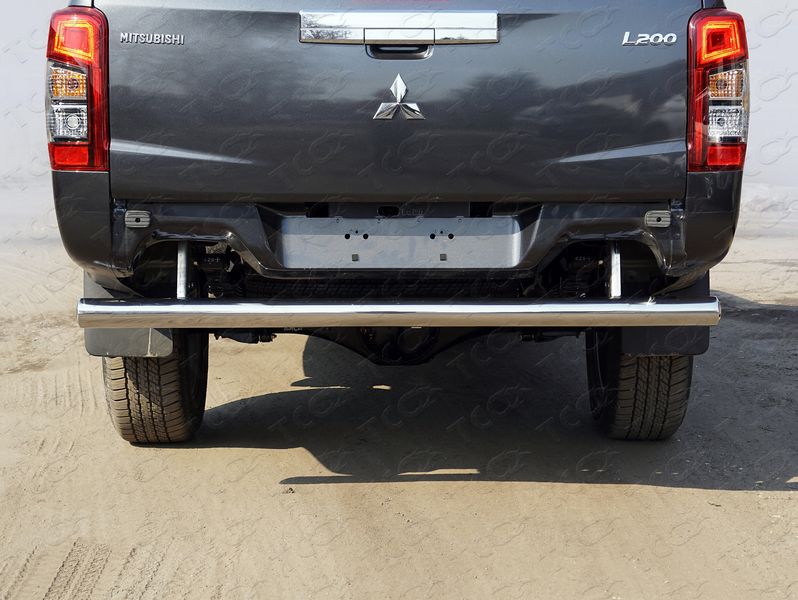 Тюнинг для MITSUBISHI L200 2019- \ Защита задняя (центральная) 76,1 мм - Силовые бамперы - MITSUBISHI - Mitsubishi L200