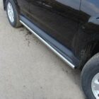 Пороги труба 60,3 мм для MITSUBISHI Outlander 2012-2014 - Силовые пороги