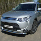 Защита передняя нижняя 60,3 мм для MITSUBISHI Outlander 2014-2015 - Экстерьер - MITSUBISHI - Mitsubishi Outlander