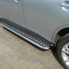 Пороги с площадкой 42,4 мм для MITSUBISHI Outlander 2014-2015 - Силовые пороги