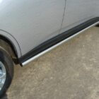 Пороги труба 60,3 мм для MITSUBISHI Outlander 2014-2015 - Силовые пороги