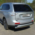 Защита задняя (центральная) 60,3 мм для MITSUBISHI Outlander 2014-2015 - Экстерьер - MITSUBISHI - Mitsubishi Outlander