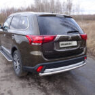Защита задняя (длинная) 60,3 мм для MITSUBISHI Outlander 2015-2018 - Экстерьер - MITSUBISHI - Mitsubishi Outlander