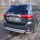 Защита задняя (короткая) 60,3 мм для MITSUBISHI Outlander 2015-2018 - Экстерьер - MITSUBISHI - Mitsubishi Outlander