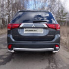 Защита задняя (уголки) 60,3 мм для MITSUBISHI Outlander 2015-2018 - Экстерьер - MITSUBISHI - Mitsubishi Outlander