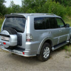 Защита задняя (центральная) 60,3 мм для MITSUBISHI Pajero IV 2011-2014 - Экстерьер - MITSUBISHI - Mitsubishi Pajero