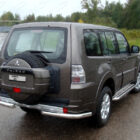 Защита задняя (уголки) 76,1 мм для MITSUBISHI Pajero IV 2011-2014 - Экстерьер - MITSUBISHI - Mitsubishi Pajero
