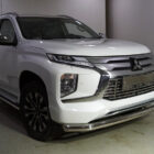 Защита передняя нижняя 76,1 мм для MITSUBISHI Pajero Sport 2021- - Экстерьер - MITSUBISHI - Mitsubishi Pajero Sport