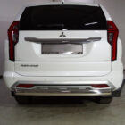 Защита задняя (овальная) 75х42 мм для MITSUBISHI Pajero Sport 2021- - Экстерьер - MITSUBISHI - Mitsubishi Pajero Sport
