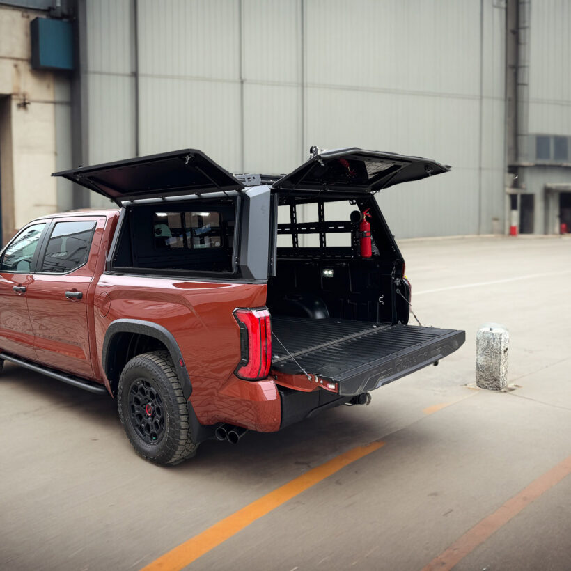 Кунг алюминиевый (3 двери) Toyota Tundra (5 поколение) - Кунги - TOYOTA - Toyota Tundra