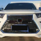 Highlander 2010-2013 Бампер передний с решеткой в стиле Lexus - Силовые бамперы - TOYOTA - Toyota Highlander