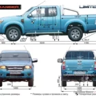 Многофункциональный каркас для Ford Ranger (2 и 3 поколение) - Всё для автотуризма - FORD - Ford Ranger