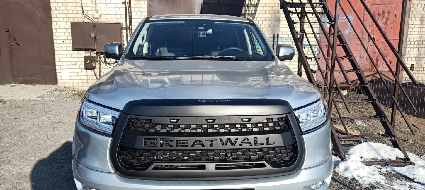 Черная матовая решетка радиатора GW Poer / Great Wall POER - Экстерьер - GREAT WALL - Great Wall Poer