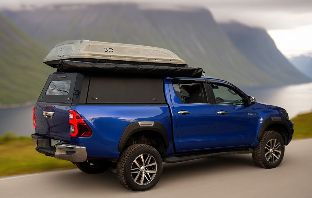 Кунг алюминиевый Hilux Revo (3 двери) - Кунги - TOYOTA - Toyota Hilux