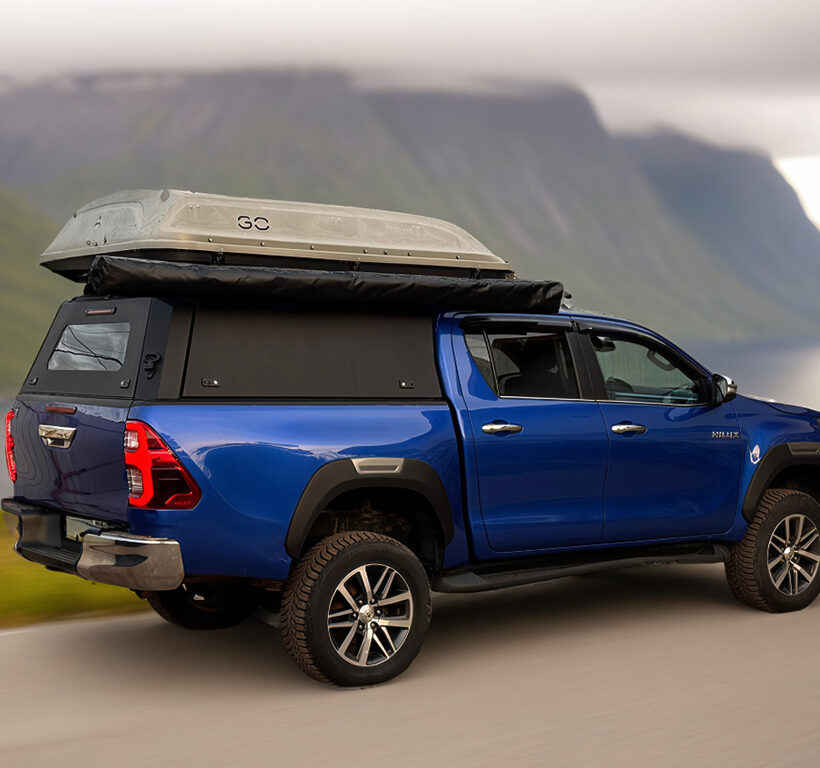 Кунг алюминиевый Hilux Revo (3 двери) - Кунги - TOYOTA - Toyota Hilux