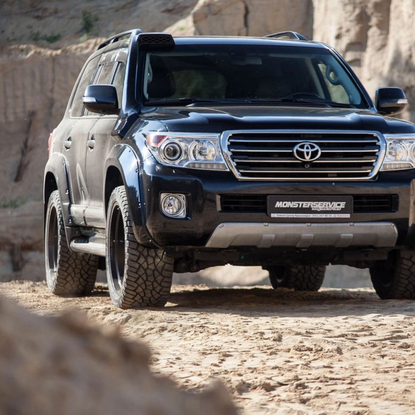 Накладка переднего бампера Land Cruiser 200 08-15 - Экстерьер - TOYOTA - Toyota Land Cruiser