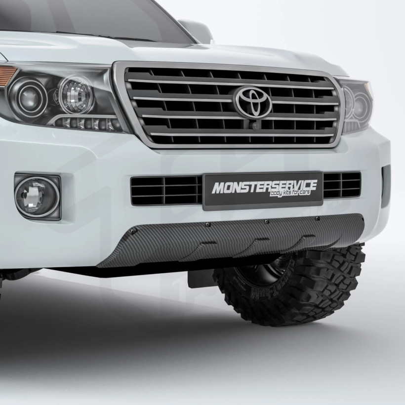 Накладка переднего бампера Land Cruiser 200 08-15 - Экстерьер - TOYOTA - Toyota Land Cruiser