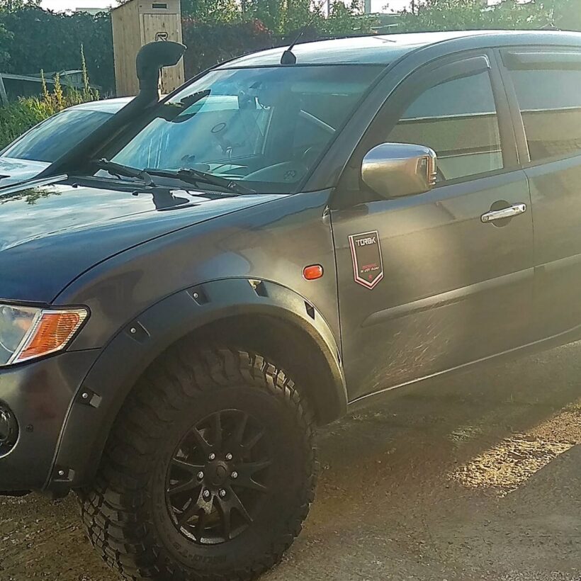 Расширители арок Mitsubishi L200 – 70мм - Расширители арок - MITSUBISHI - Mitsubishi L200