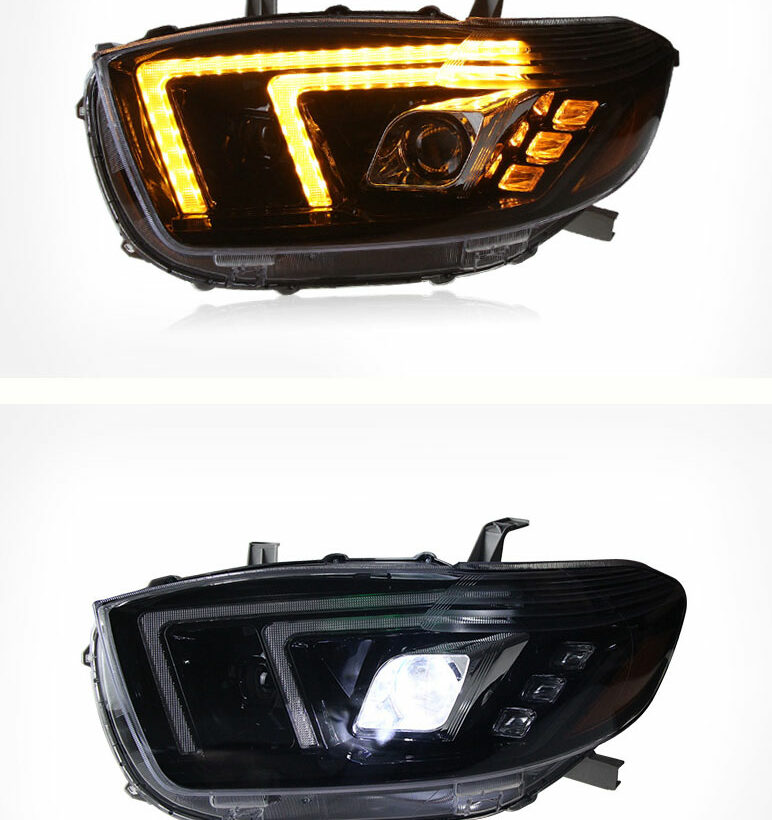 Highlander 2008-2010 Оптика диодная, ходовые огни - Доп. свет - TOYOTA - Toyota Highlander