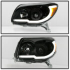 4Runner 06-09 Оптика линзованная с LED ДХО, черная, комплект - Доп. свет - TOYOTA - Toyota 4Runner