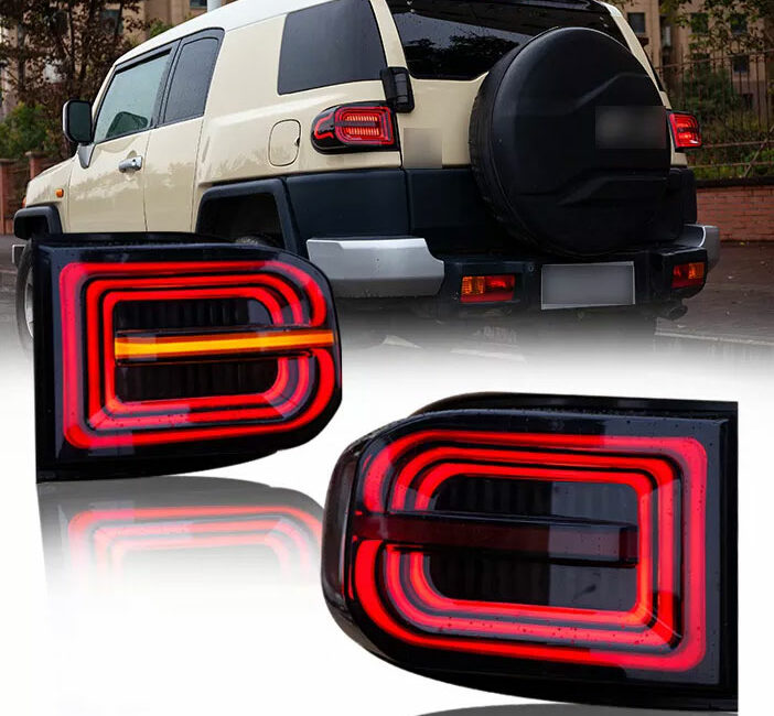 FJ Cruiser Фонари диодные, с динамическим поворотником, комплект, V2 - Доп. свет - TOYOTA - Toyota FJ Cruiser
