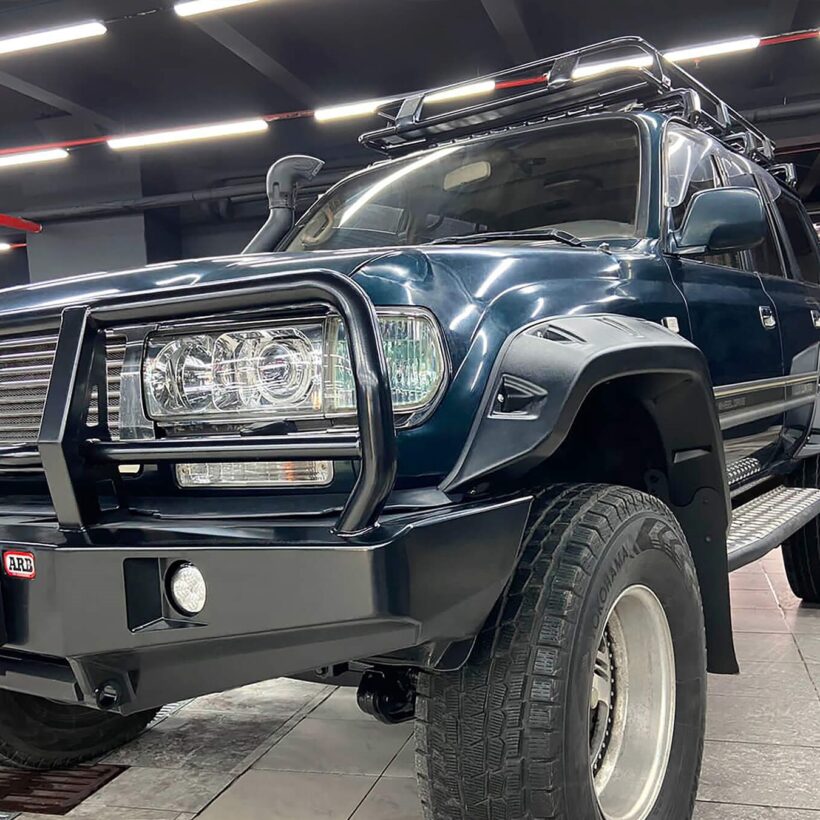 Расширители арок Toyota Land Cruiser 80 – 100мм - Расширители арок - TOYOTA - Toyota Land Cruiser