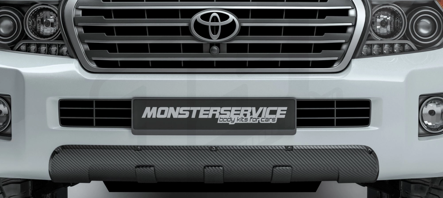 Накладка переднего бампера Land Cruiser 200 08-15 - Экстерьер - TOYOTA - Toyota Land Cruiser