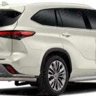 Highlander 2020- Защита заднего бампера d75х42 дуга - Экстерьер - TOYOTA - Toyota Highlander