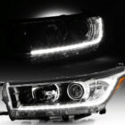 Highlander 2017- Оптика линзованная с LED ДХО, хром, комплект - Доп. свет - TOYOTA - Toyota Highlander