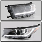 Highlander 2017- Оптика линзованная с LED ДХО, хром, комплект - Доп. свет - TOYOTA - Toyota Highlander