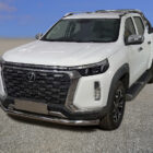 Защита передняя нижняя 76,1 мм для CHANGAN Hunter Plus 2.0 4WD - Экстерьер - CHANGAN - Changan Hunter Plus