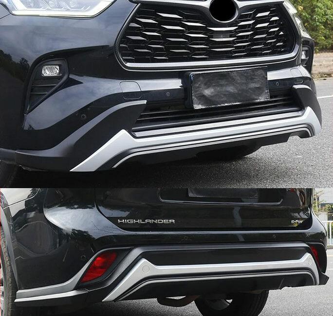 Highlander 2020- Накладки переднего и заднего бампера, V2 - Экстерьер - TOYOTA - Toyota Highlander