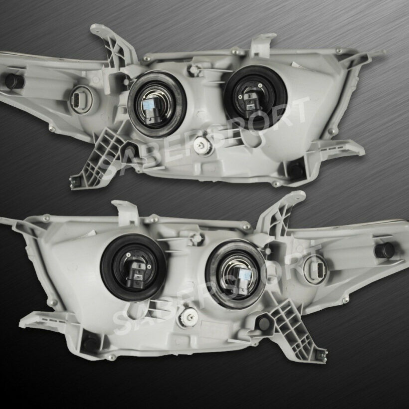 Highlander 2010-2013 Оптика черная, линзованная - Доп. свет - TOYOTA - Toyota Highlander