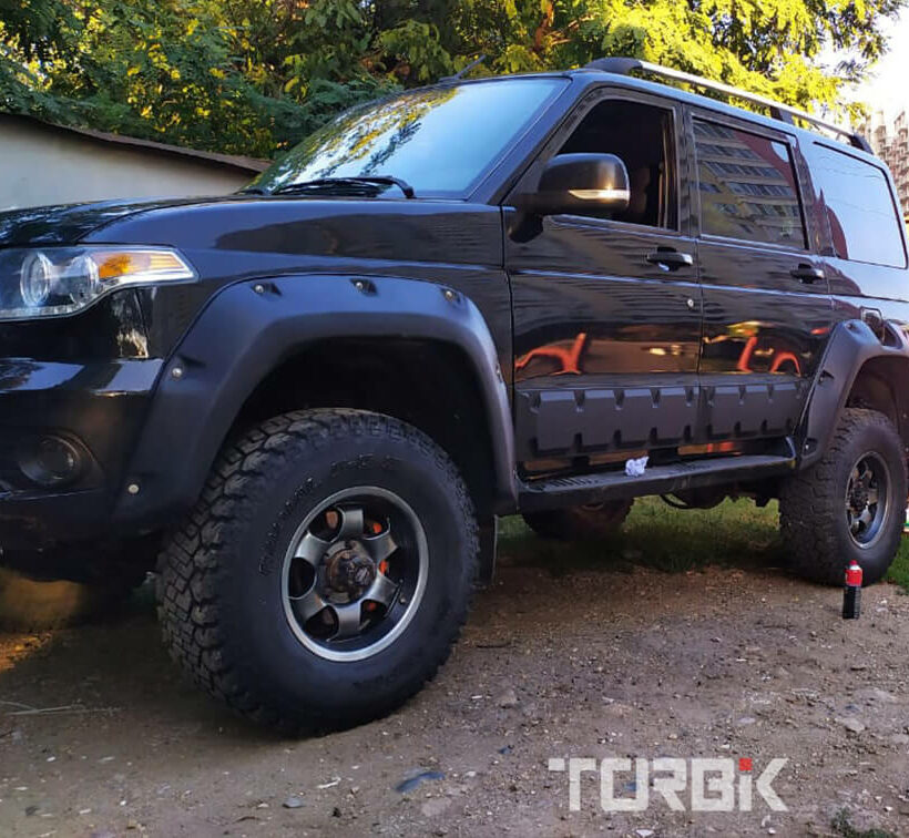 Расширители колёсных арок Уаз Патриот - Расширители арок - UAZ - UAZ Патриот